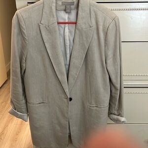 Cream off- white blazer